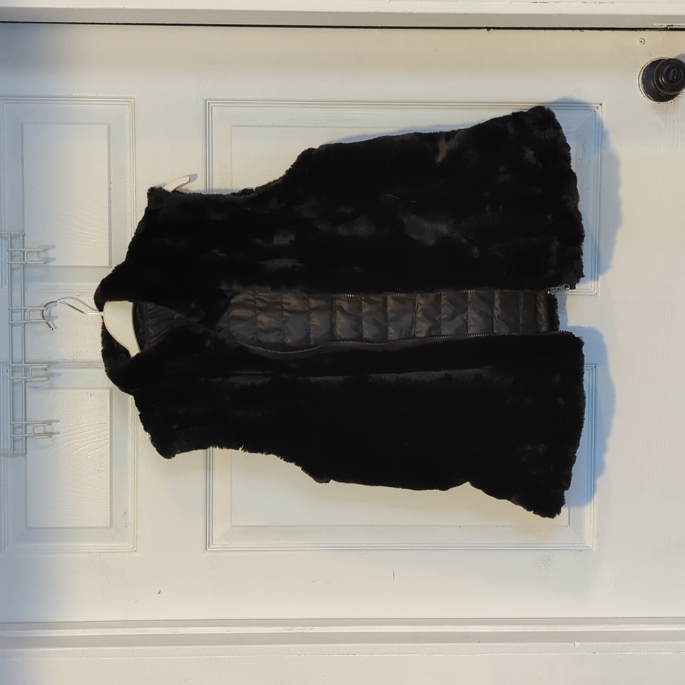 Winter warm reversible vest